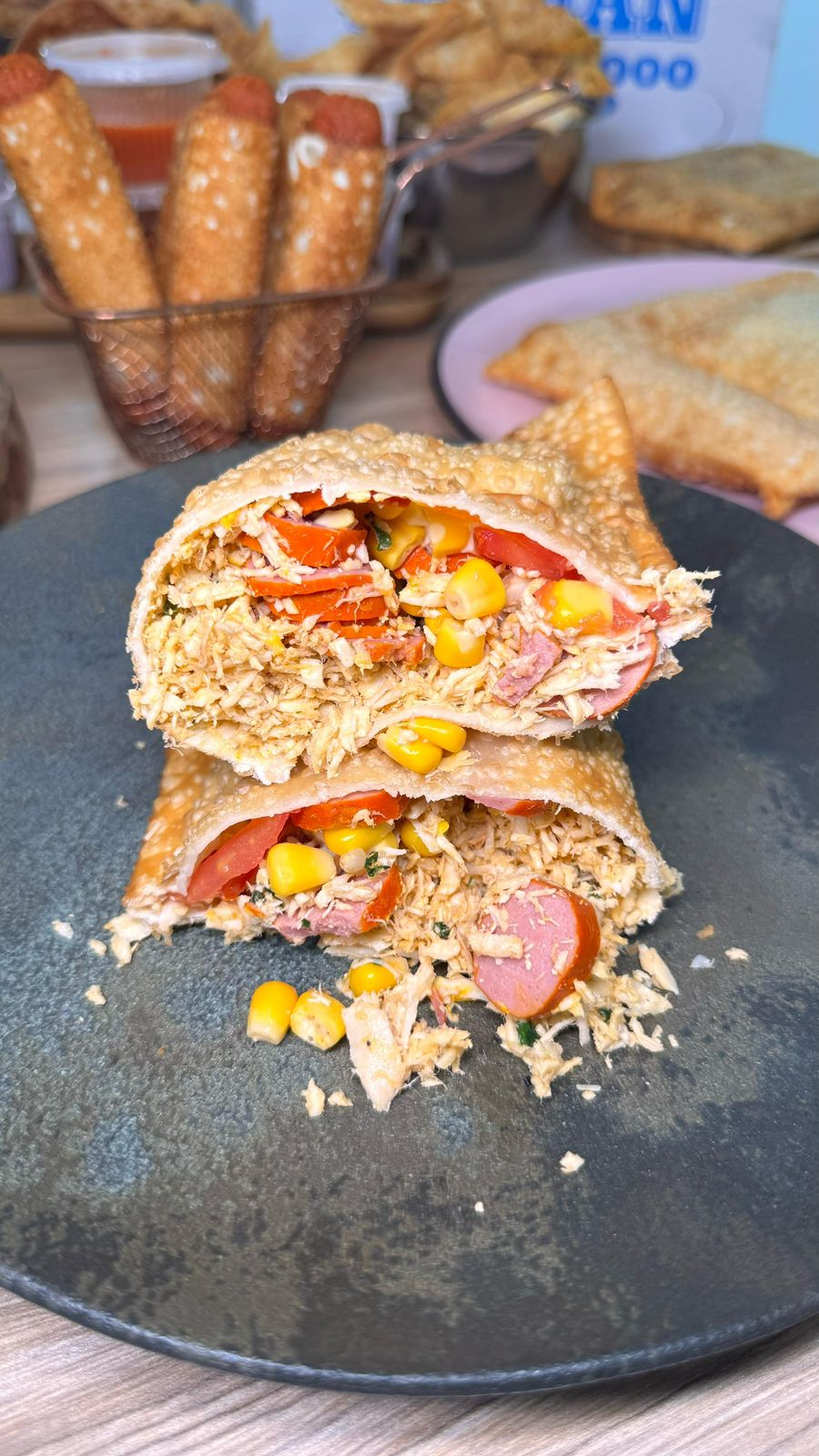 Hambúrguer e Hot Dog